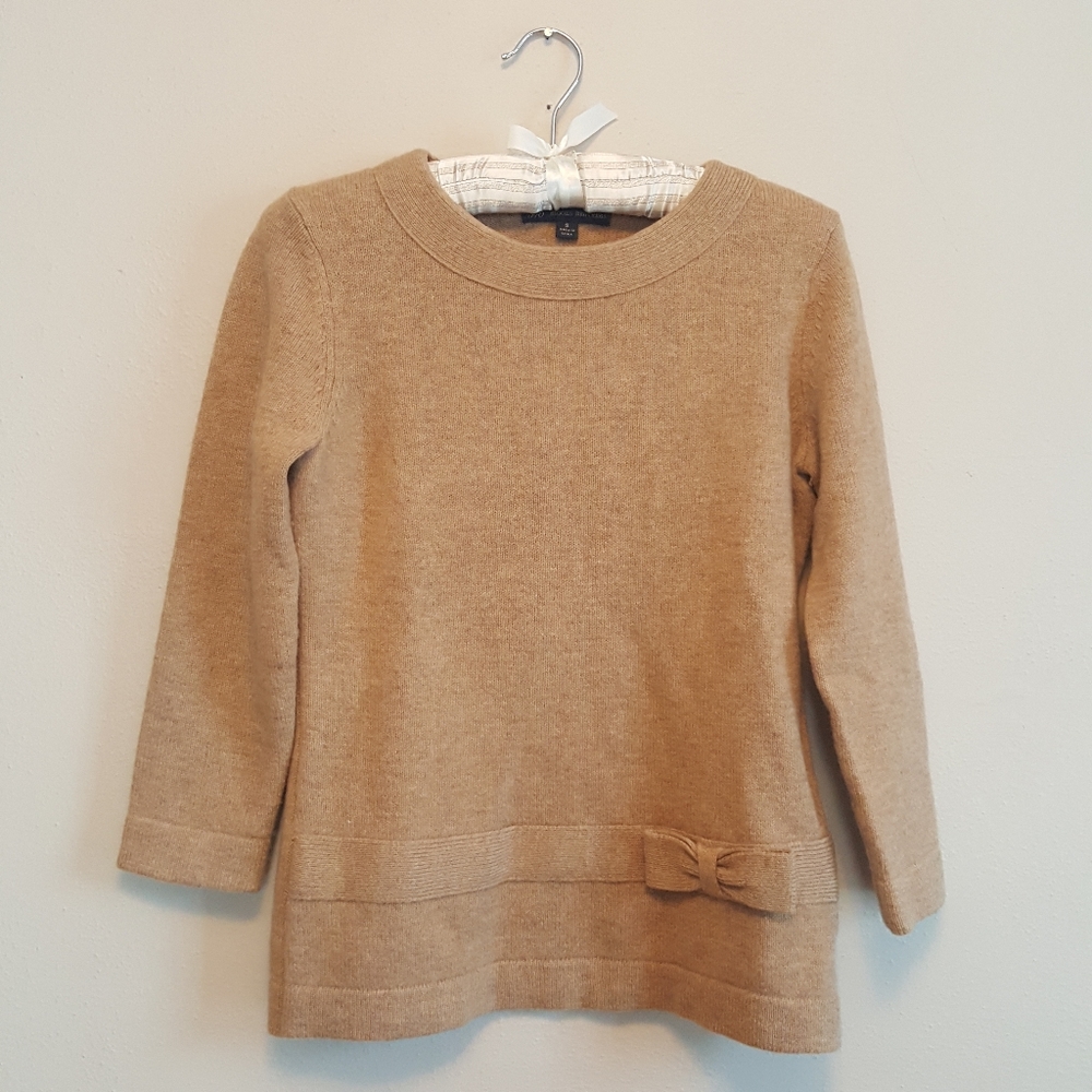 346 Brooks Brothers Camel Lambswool Sweater